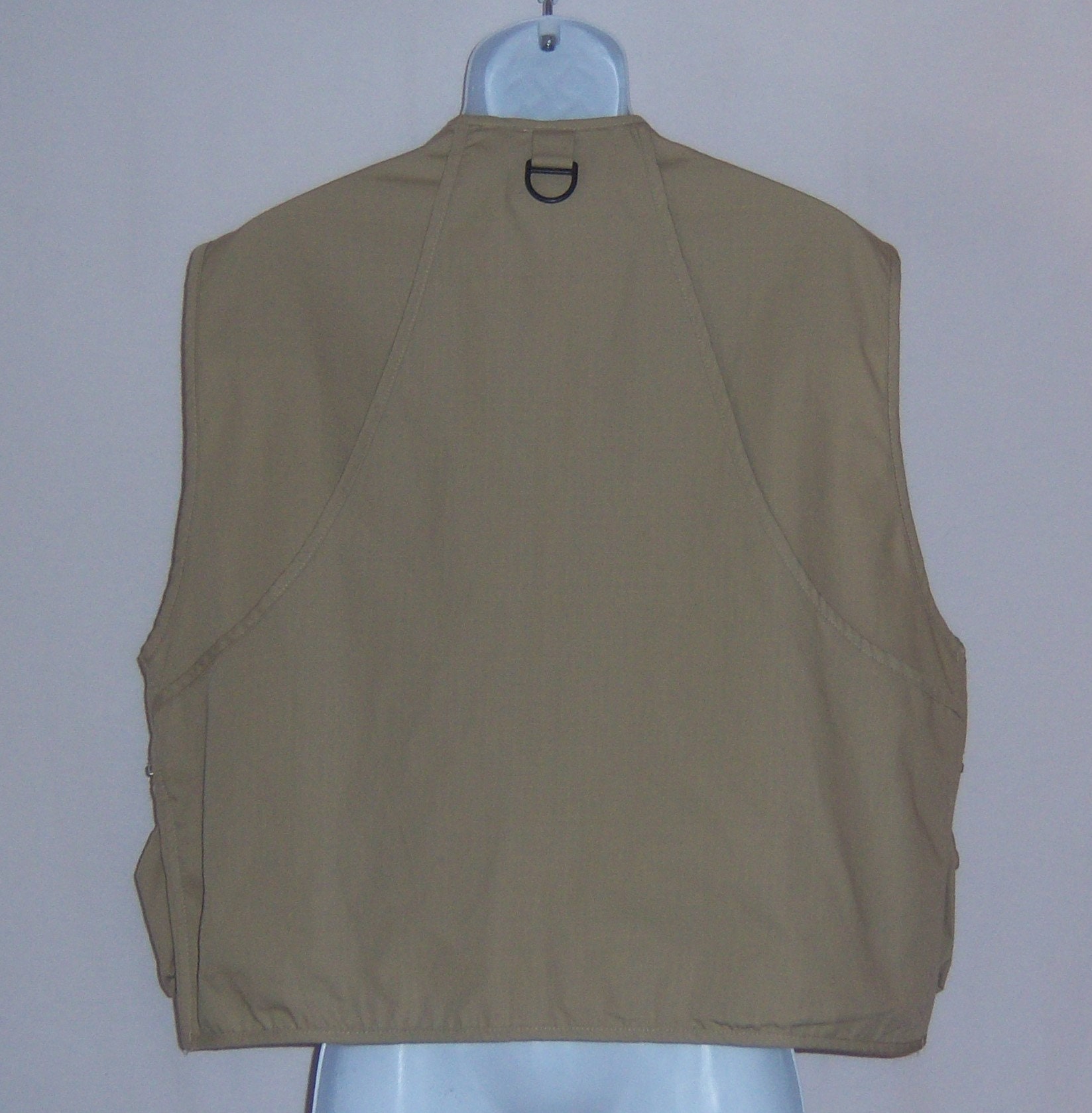 Vintage Woolrich Khaki Multi Pocket Cotton Fishing Angling Vest 