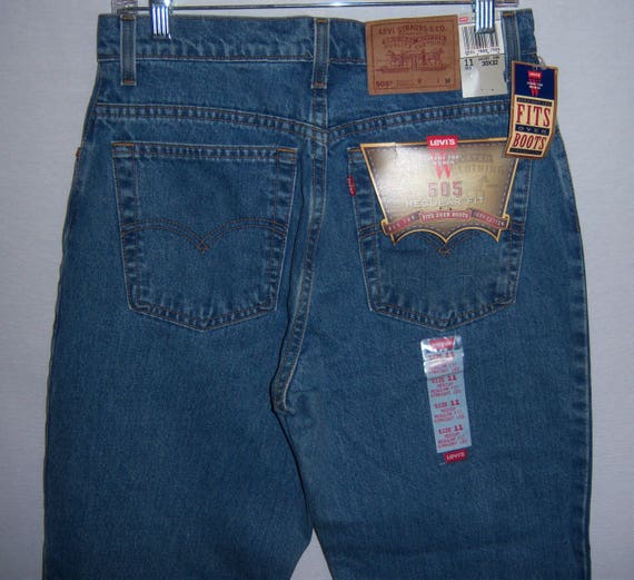 Vintage Levis Classic 505 Blue Rise Jeans 10 11 -