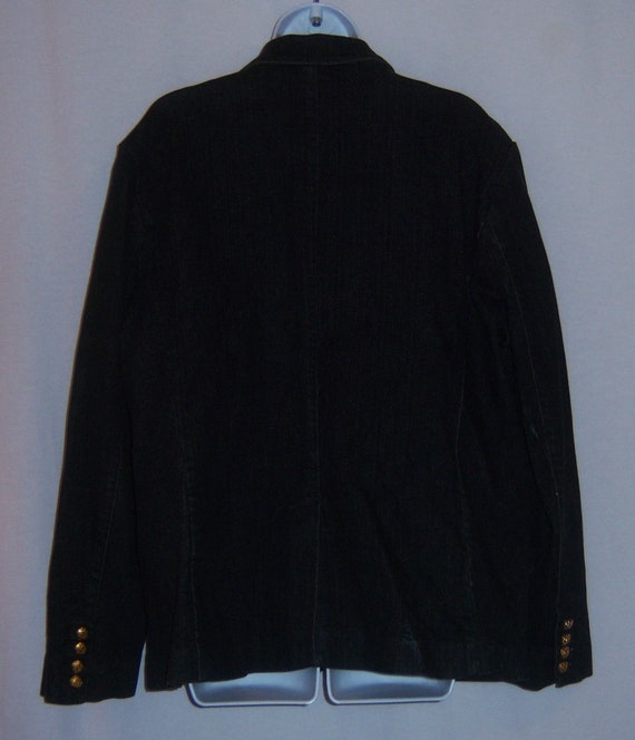 Vintage Lauren Ralph Lauren Black Denim Jean Trad… - image 3