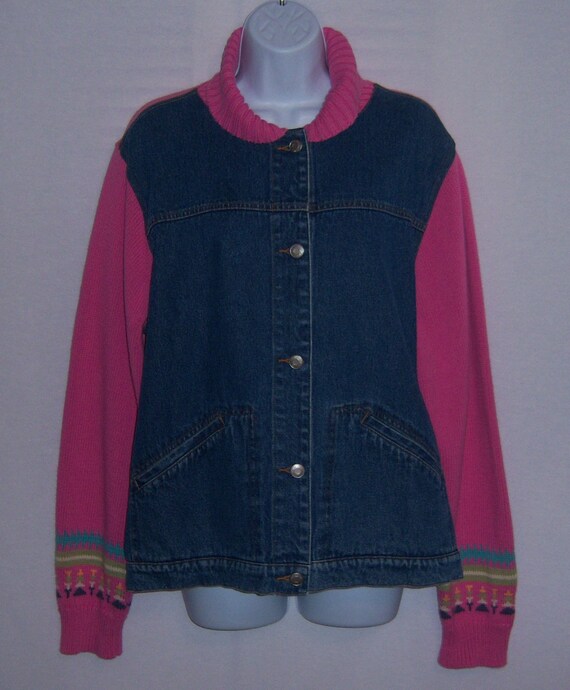 Vintage Pendleton Pink Turquoise Navajo Tribal Bl… - image 2