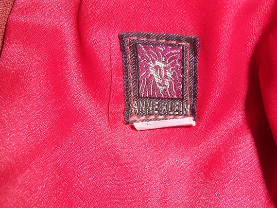 Vintage Anne Klein Copper Suede Leather Full Midi… - image 4