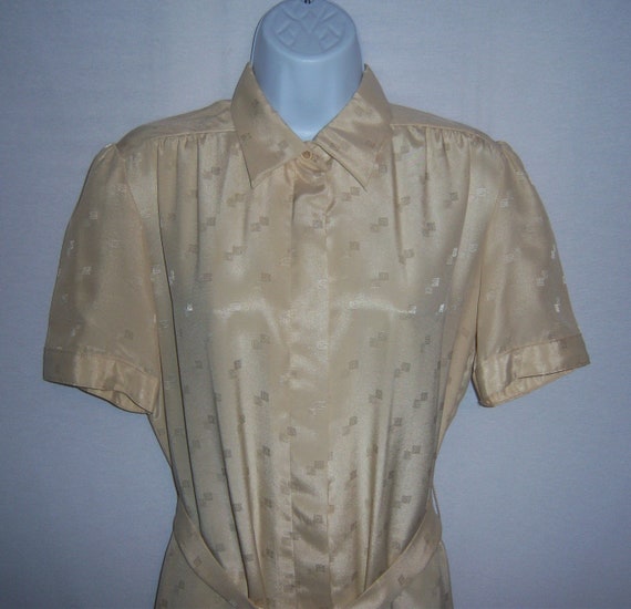 Vintage Pierre Balmain Off White Ecru Ivory PB Lo… - image 1