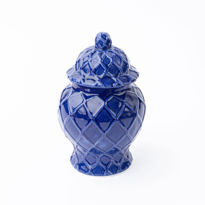 8 Oak Lane Textured Ginger Jar - Thumbnail 4