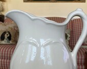 Country Farmhouse American Sterling China Co Ironstone Creamer Pitcher
