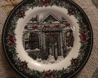 イングリッシュカントリーロイヤルスタッフォードクリスマスプレート