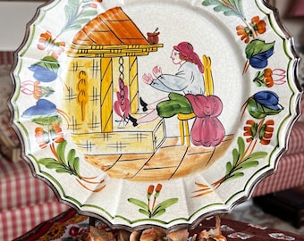 Vintage Romano Innocenti Italian Pottery 11.5