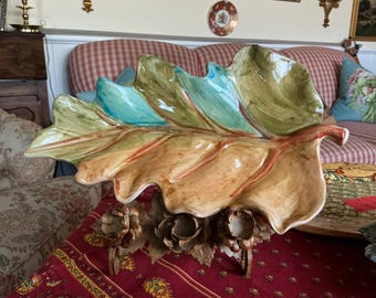 Bordallo Pinheiro Blue Sunflower Platter Plate - Etsy