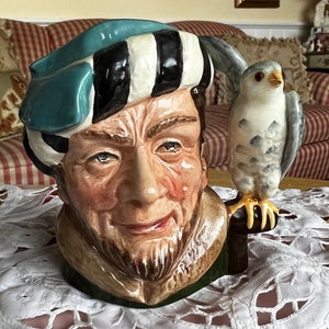 English Country Royal Doulton TOBY Jug Mug &quot;The Falconer&quot; Mug