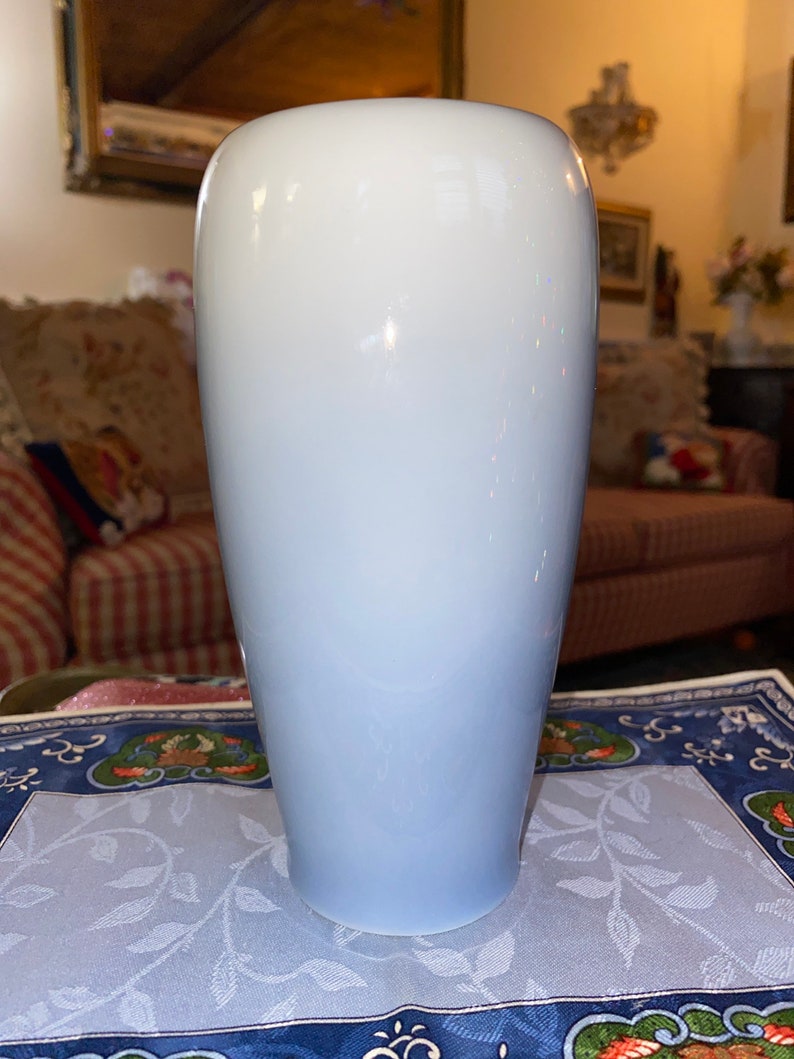 European Country Royal Copenhagen Vase Margaret and Harebell Flower