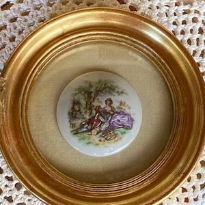 Provence Romantique Victorien Fragonard Cameo Shadow Frame