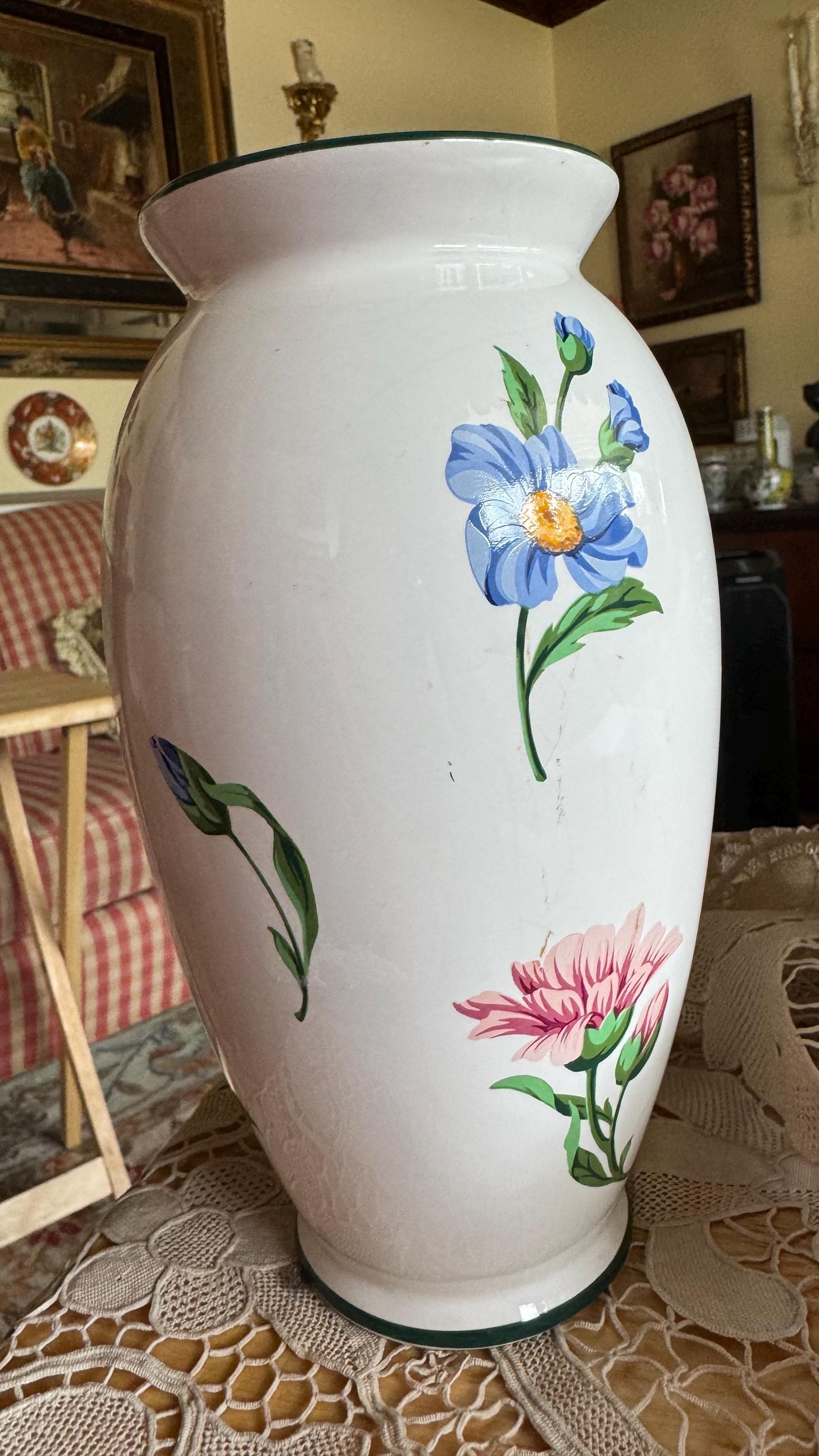 Country Garden Sinatra Floral Vase by Tiffany and Co - Etsy