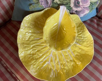 Bordallo Pinheiro Blue Sunflower Platter Plate - Etsy