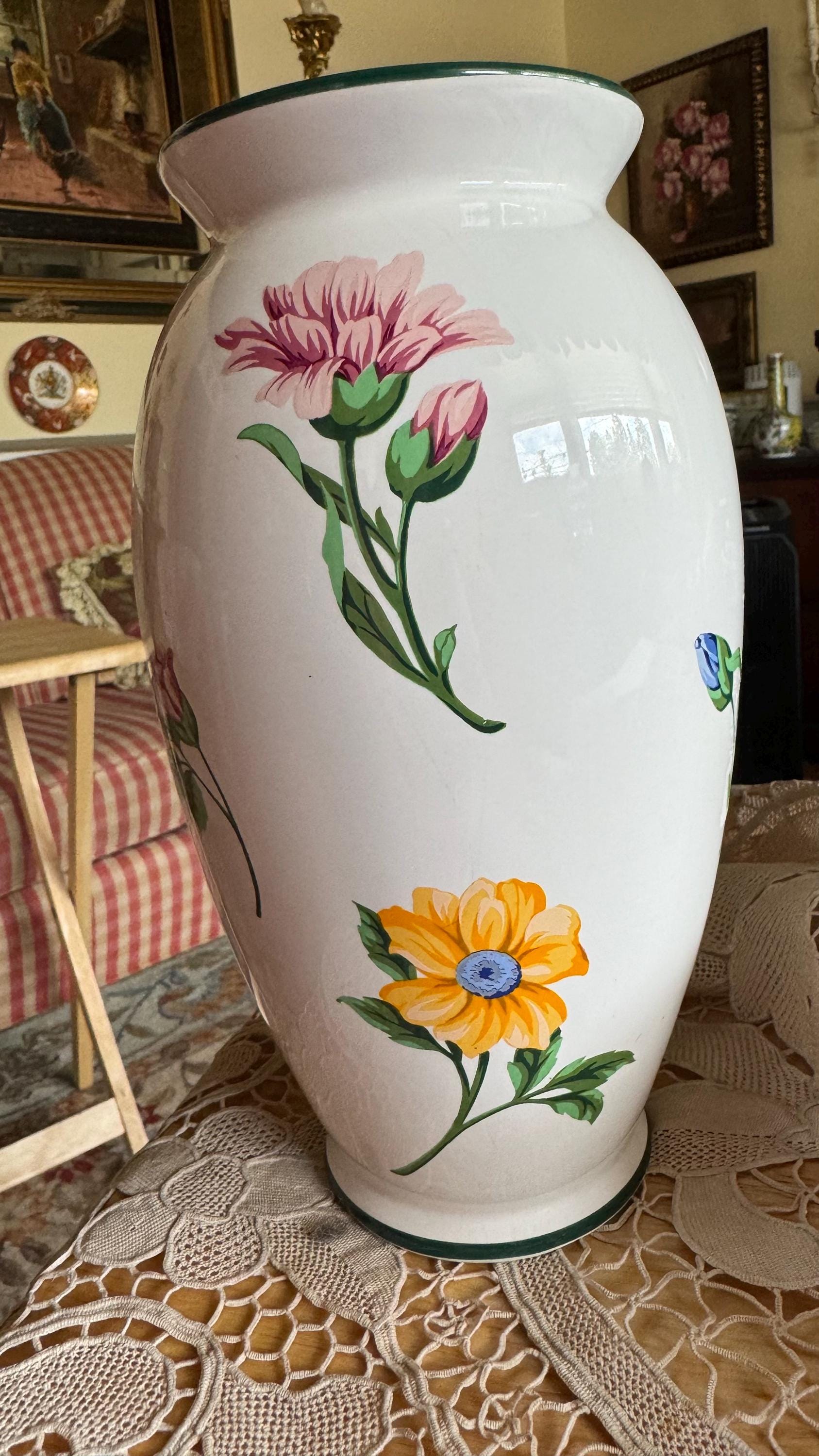 Country Garden Sinatra Floral Vase by Tiffany and Co - Etsy