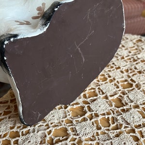Lot - Papier- Mâché Urinating Dalmatian Dog Figure