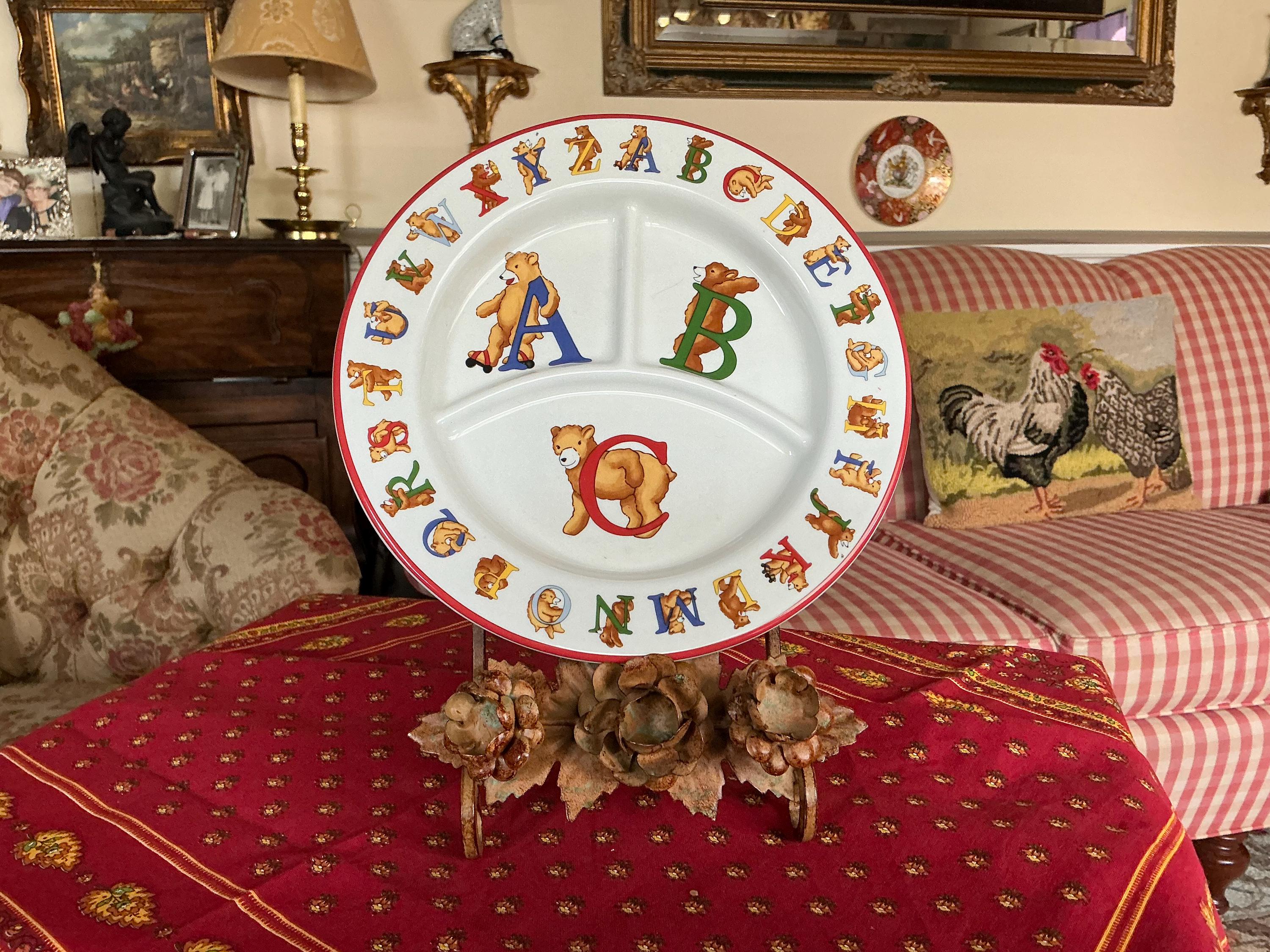 Tiffanys and Co Baby Plate - Etsy