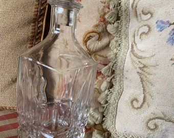 French Classic Whiskey Glass Decanter