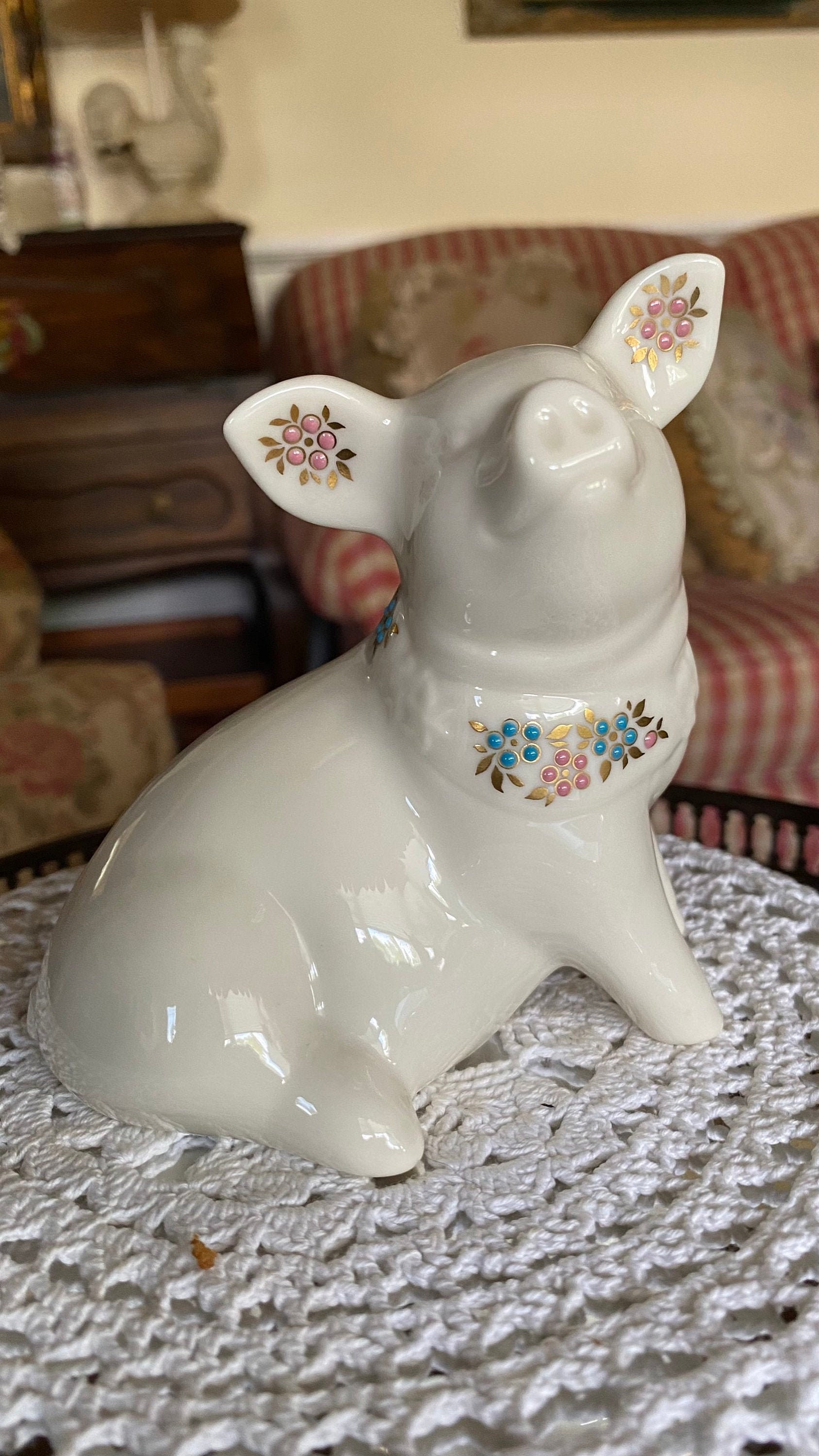 Lenox Pigs - Etsy