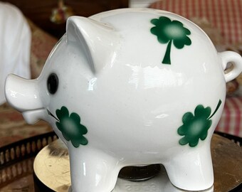 ヨーロッパのゲーベル貯金箱シャムロック置物 - Etsy 日本