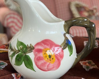 クラシックフランシスカンデザートローズシュガーボウル＆クリーマー