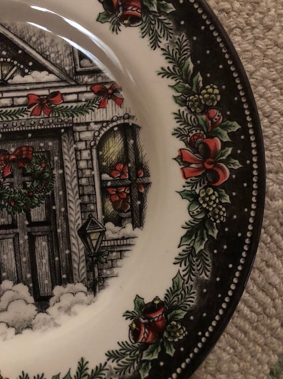 イングリッシュカントリーロイヤルスタッフォードクリスマスプレート