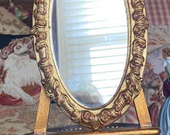 Italian Florentine Wood Gold Ornate Mirror - Etsy