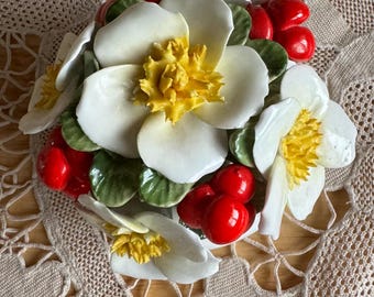 Adderley Bone China Porcelain Floral Flowers Bouquet Figurine MD2