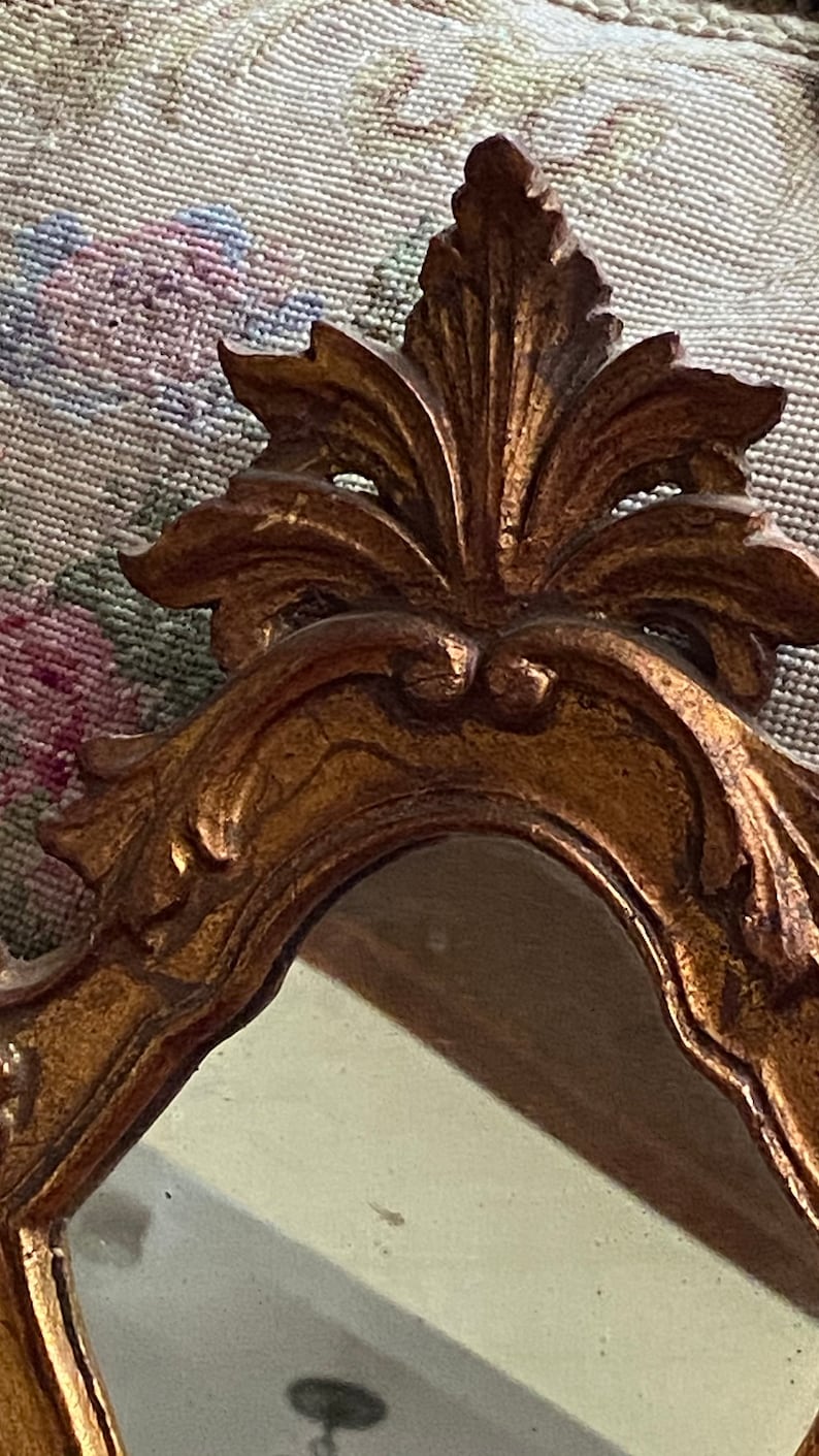 Italian Florentine Wood Ornate Gold Mirror - Etsy