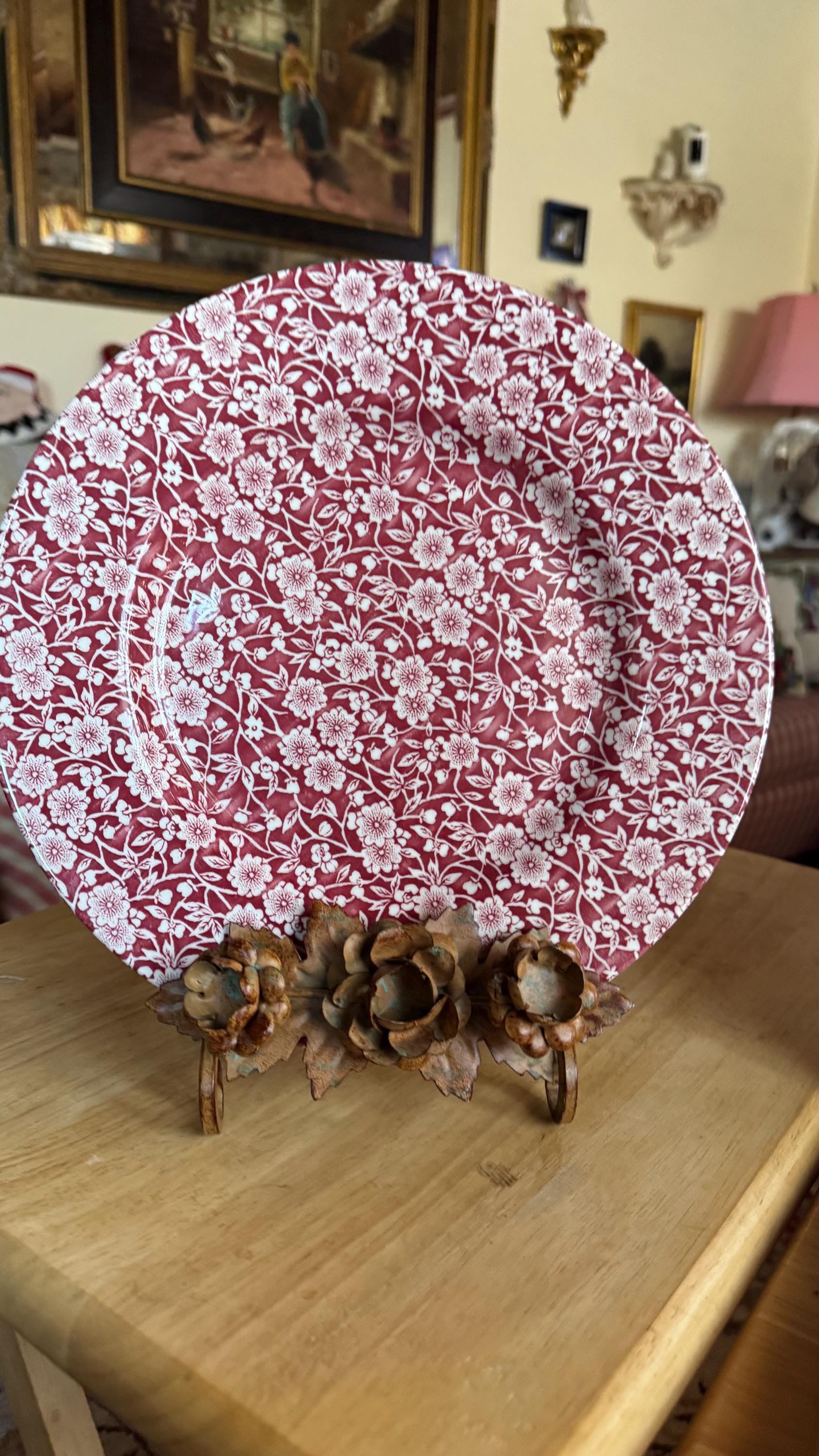 Burleigh Calico Red - Etsy UK