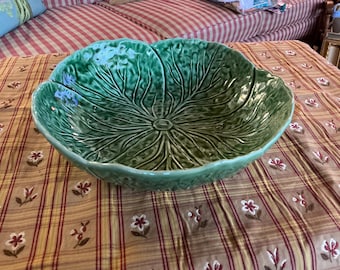 Bordallo Pinheiro Blue Sunflower Platter Plate - Etsy