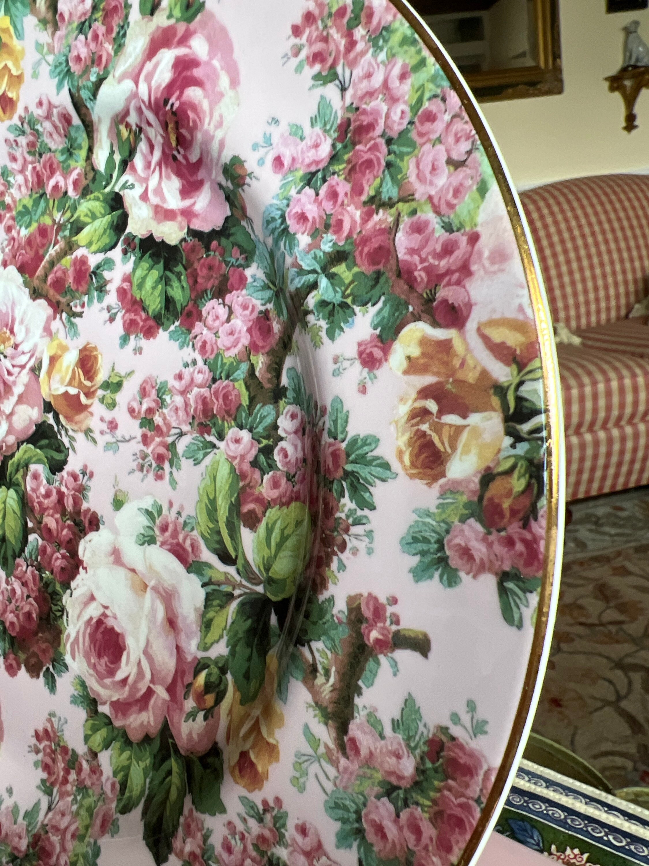 English Country Royal Garden Staffordshire Chintz Collection