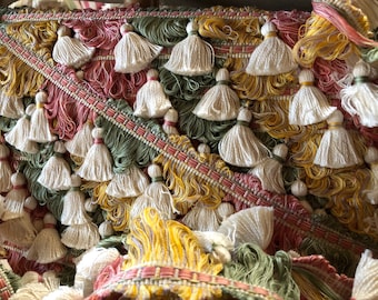 Traditional Passementerie scalloped Tassel Trim