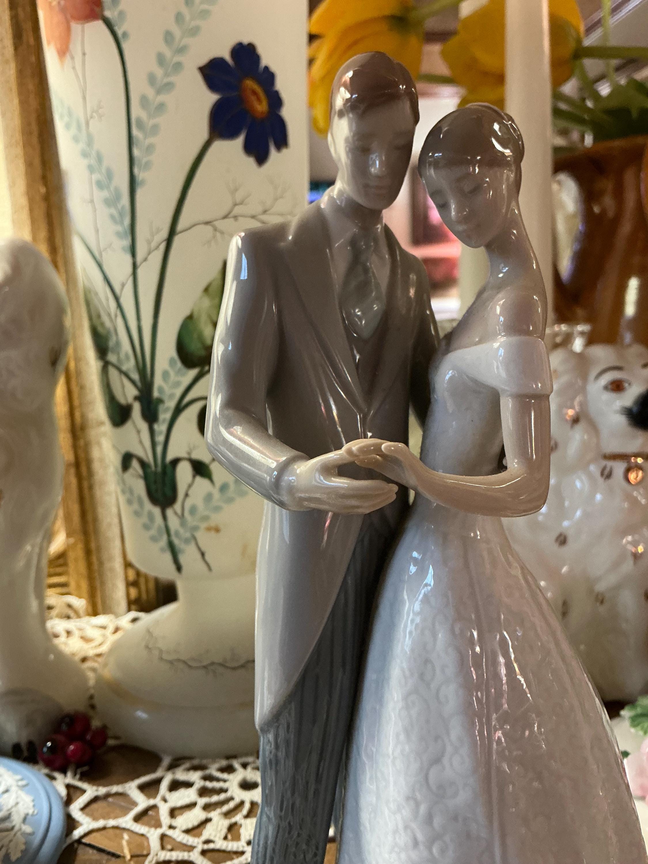 Classic Wedding Cake Topper Lladro Together Forever Couple