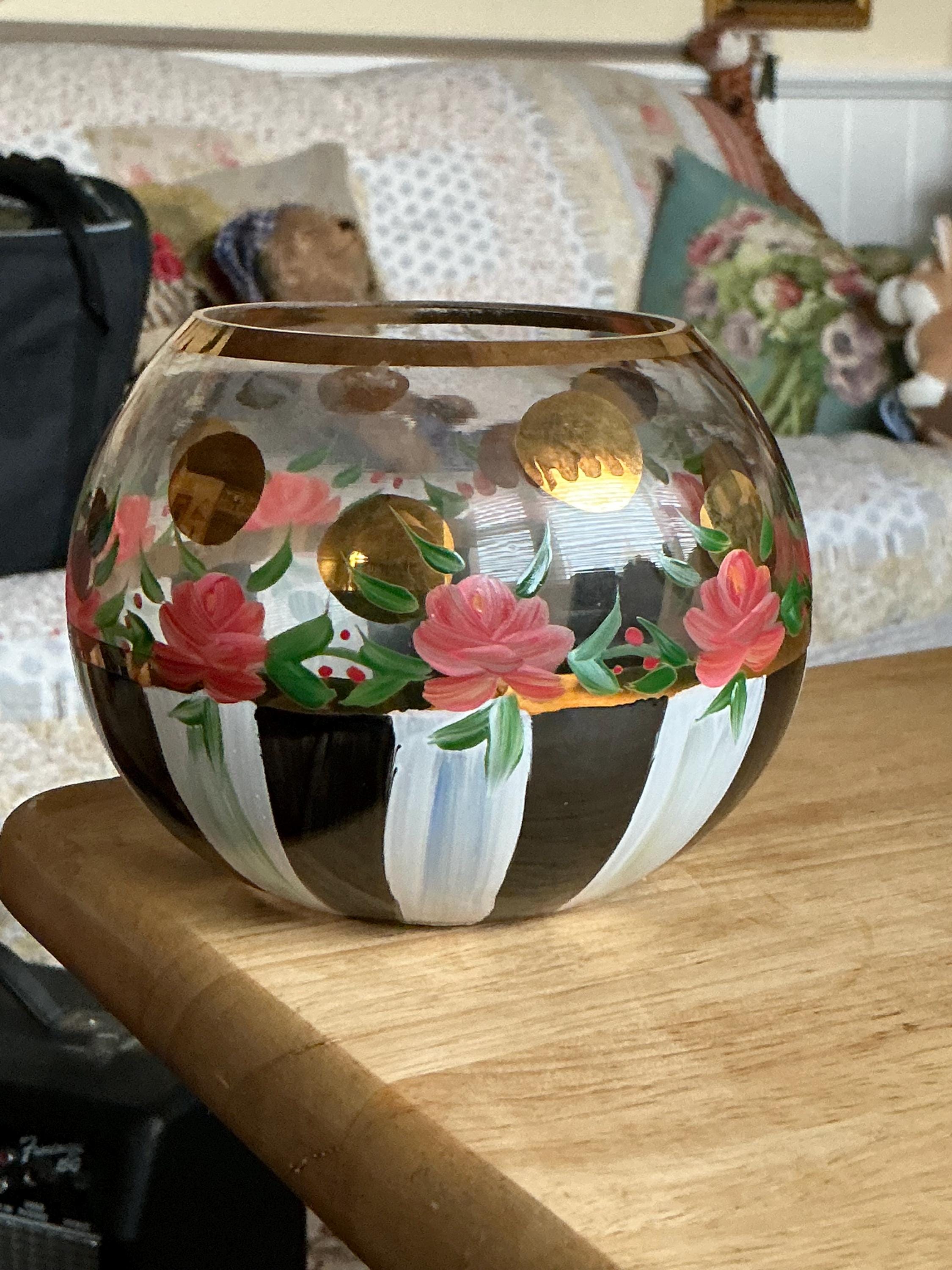 Mackenzie Childs Vase - Etsy