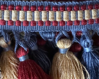 Traditional Colors Passementerie Brunschwig & Fils Andre Tassel Fringe Trim by the yard