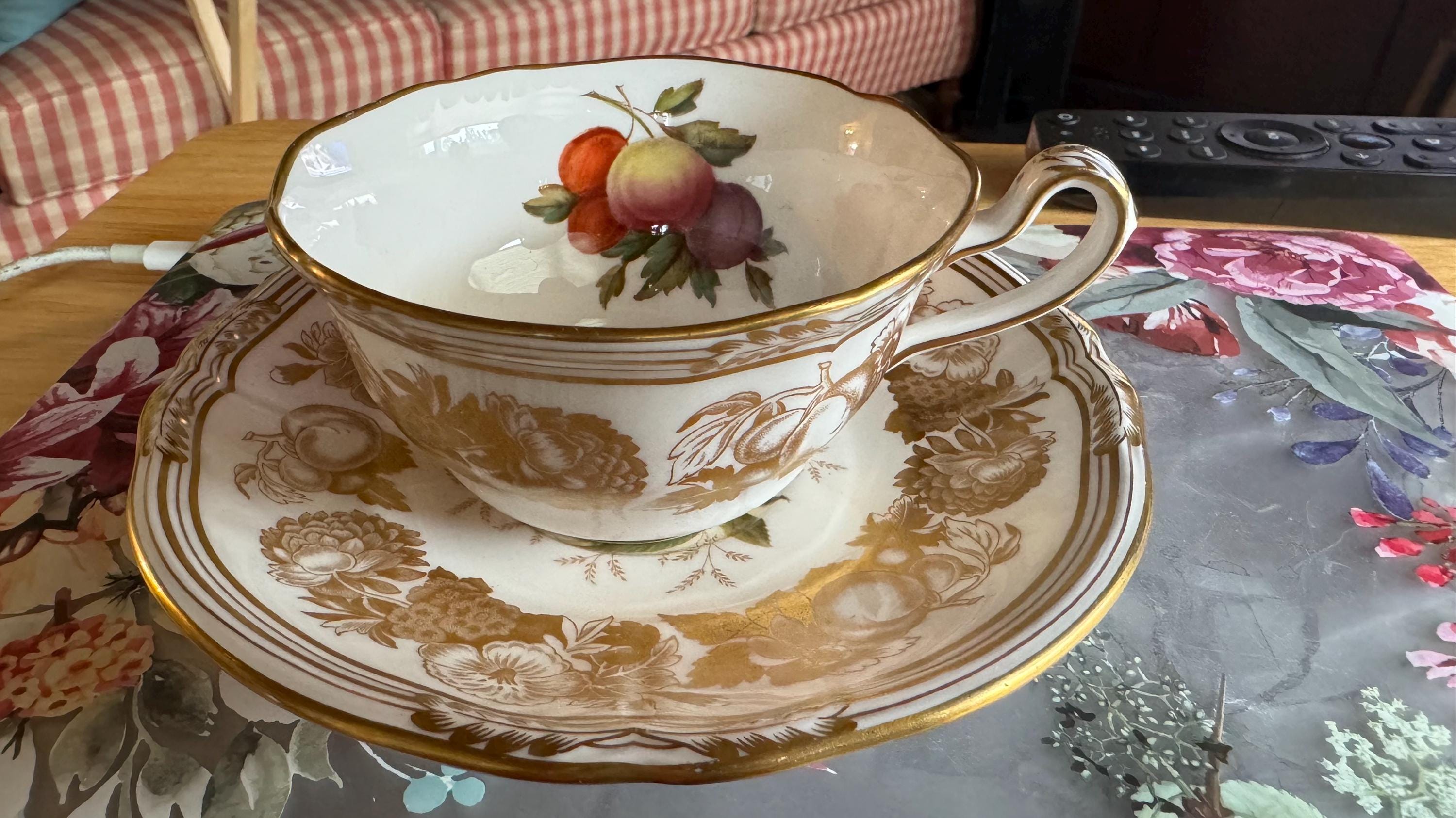 Buy English Country Spode Golden Valley Teacup and Saucer Online 