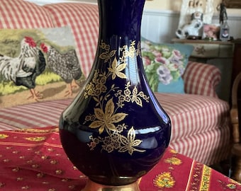 ドイツLindnerリンドナー　ブルーフラワー　猫足　花瓶　美品 il_340x270.7001927159_ado8.jpg