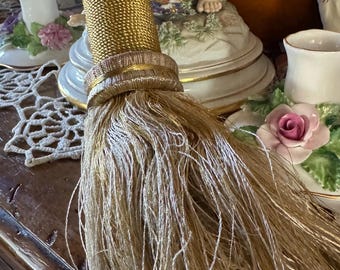 Metallic Shades of Gold  Key Tassel