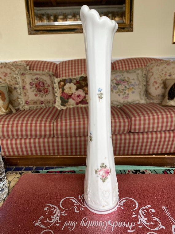 1970年代 ウェストモアランド ミルクガラス花瓶 1970年代 ウェスト