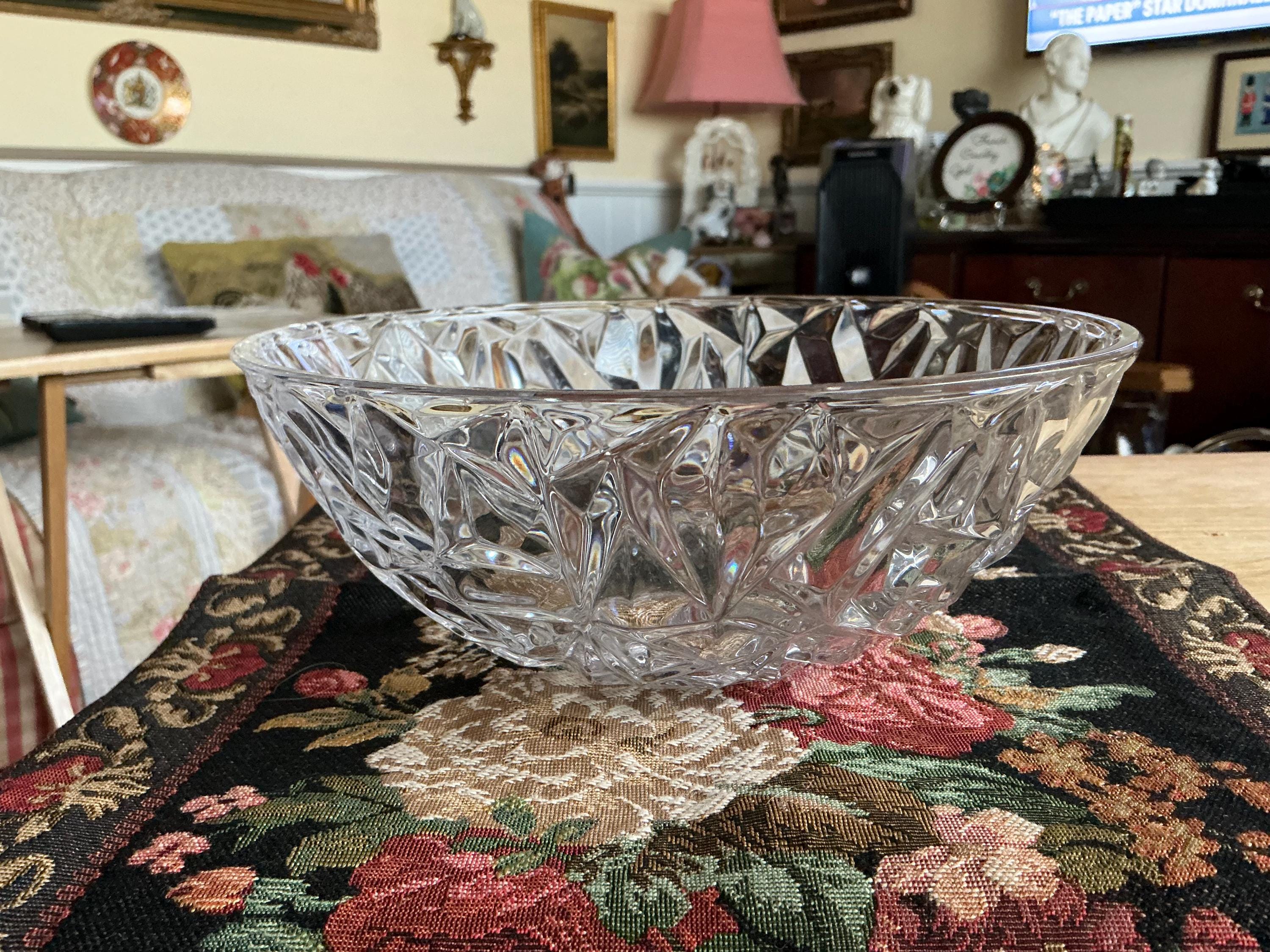 Tyrone Crystal Bowl - Etsy