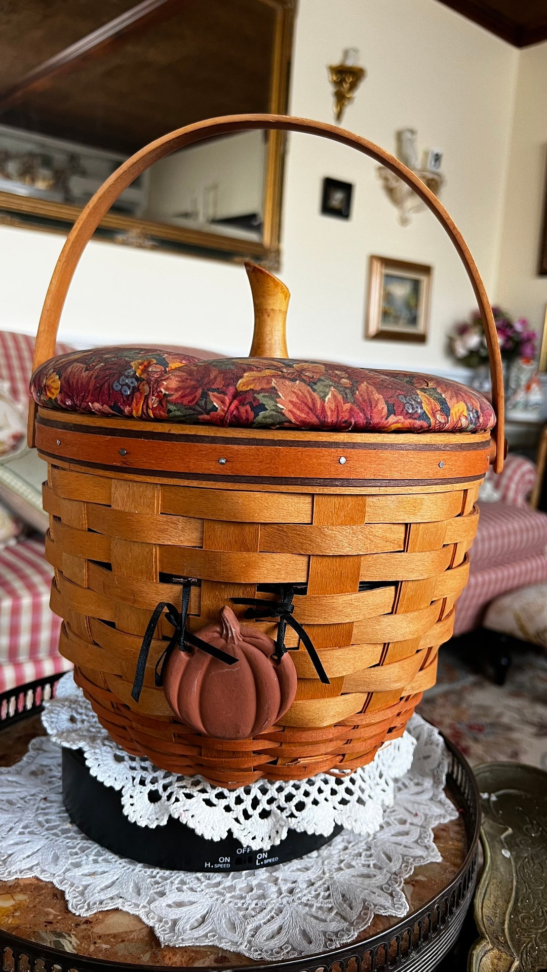 Longaberger / pumpkin basket