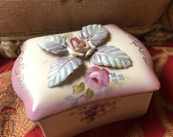 Romantico Rosa Francese Chic Trinket Box