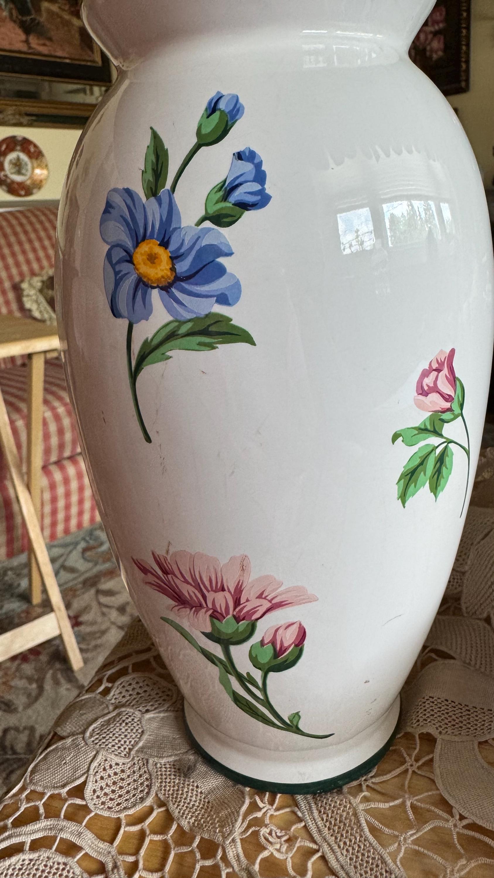 Country Garden Sinatra Floral Vase by Tiffany and Co - Etsy