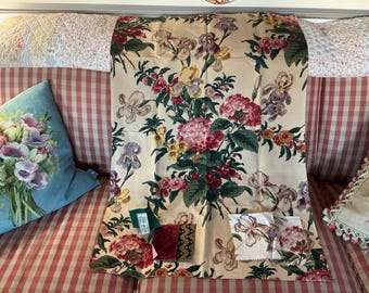 English Country Floral Bouquet fabric Wycliffe  by Cowton and Tout