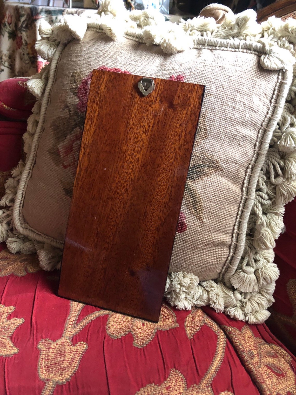 Italian Florentine Wood Inlayed Floral Plaque | Etsy