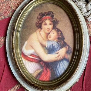 Florentine Country  Renaissance Mother and Child Picture Frame