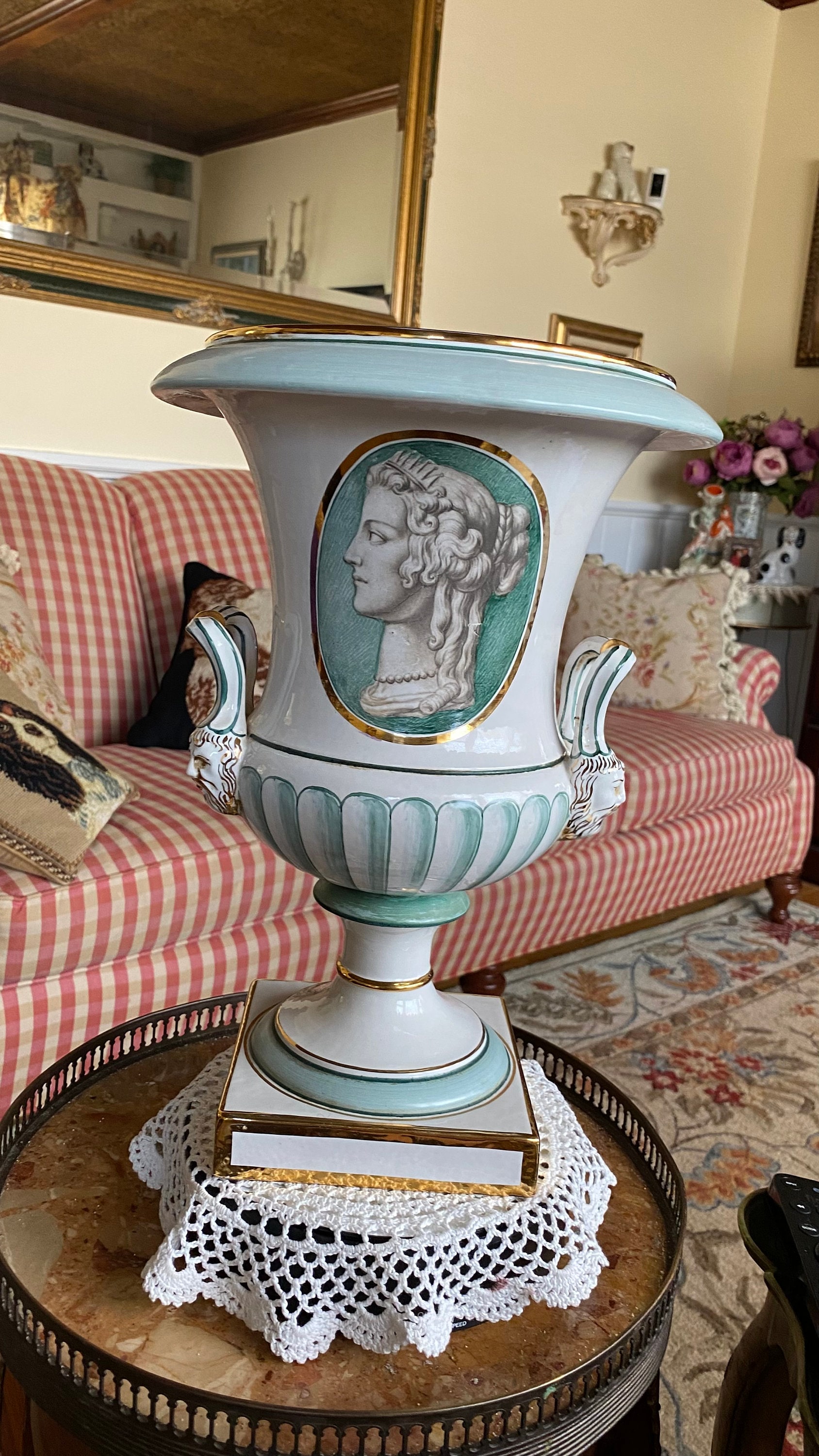 ナザレノ ピッコッティ花瓶、デルータ イタリア製ハンドメイド ナザレノ ピッコッティ花瓶、デルータ イタリア製ハンドメイド