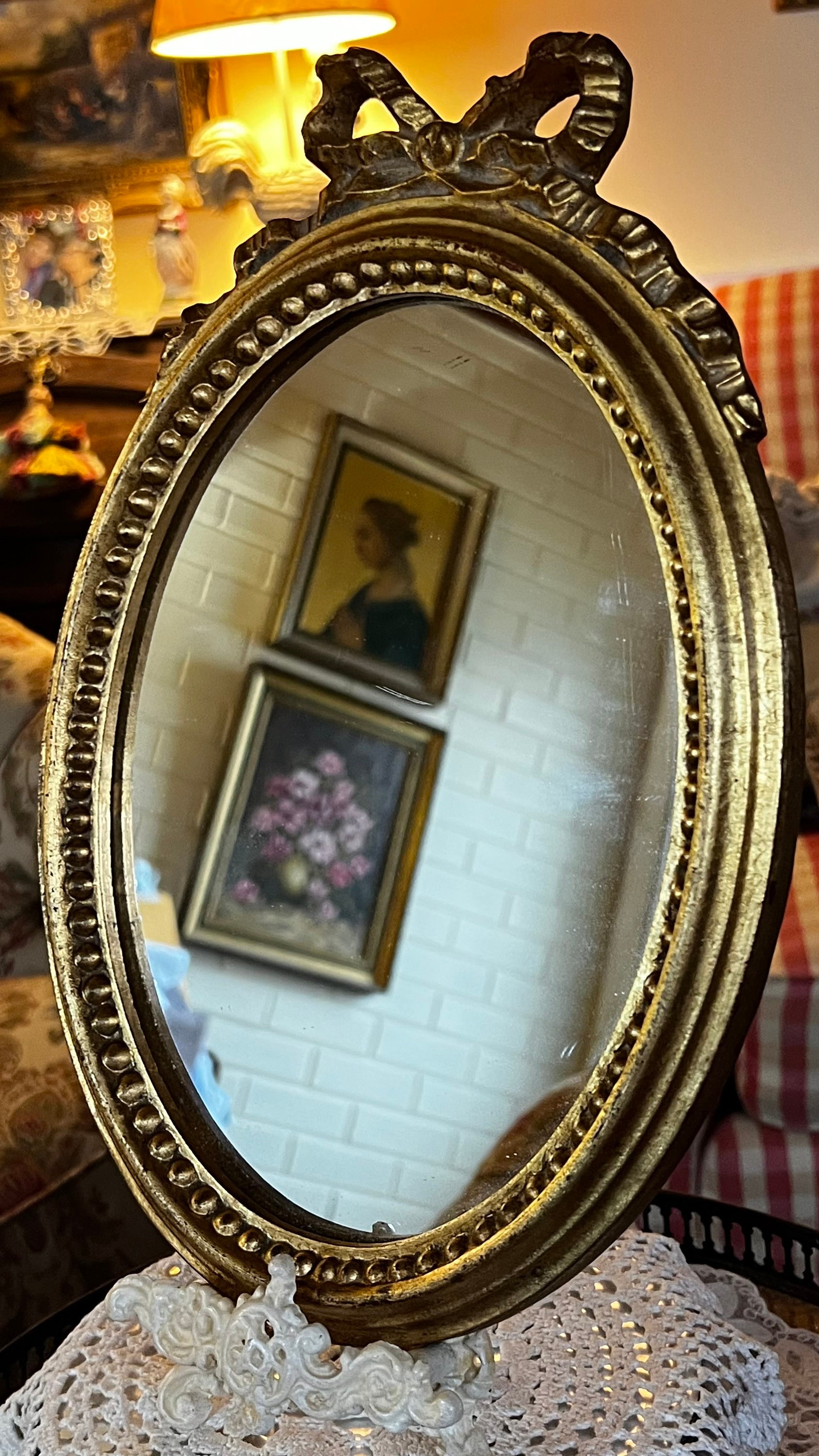 イタリア製リボンミラー（ゴールド） イタリア製リボンミラー（ゴールド） イタリア製リボンミラー