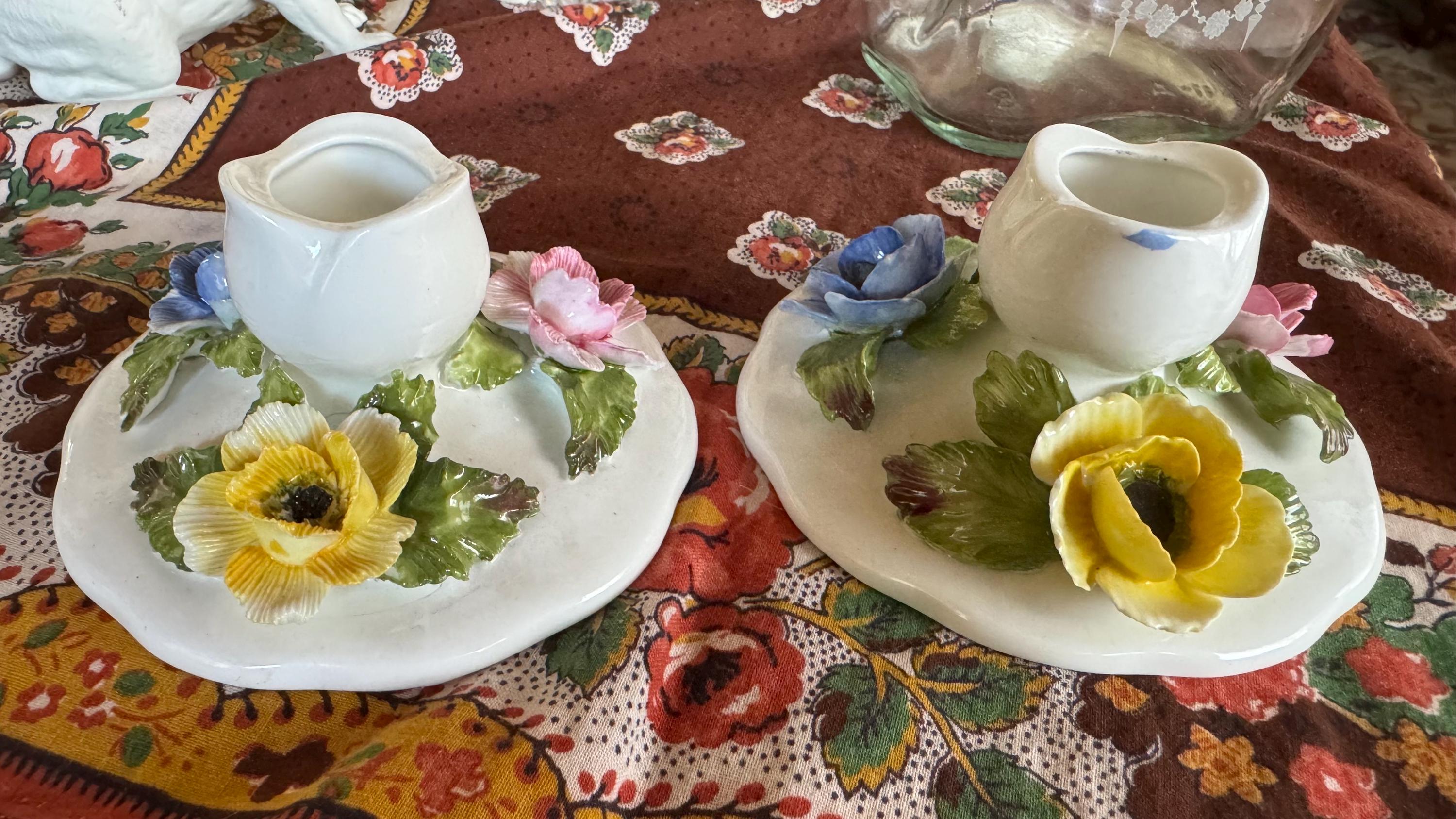 Aynsley Candlesticks - Etsy Singapore
