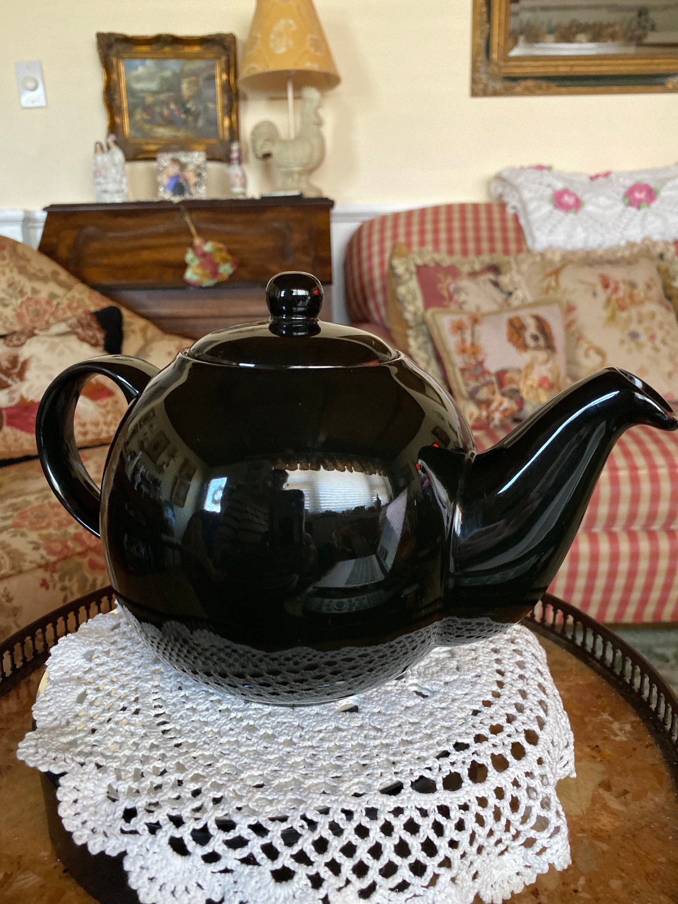 English Country London Pottery Teapot Made in England Etsy Australia