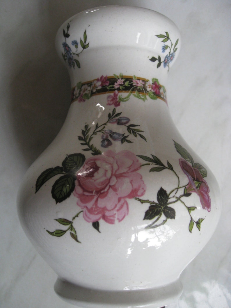 Lawley's Norfolk Pottery Stoke vintage vase with beautiful Etsy